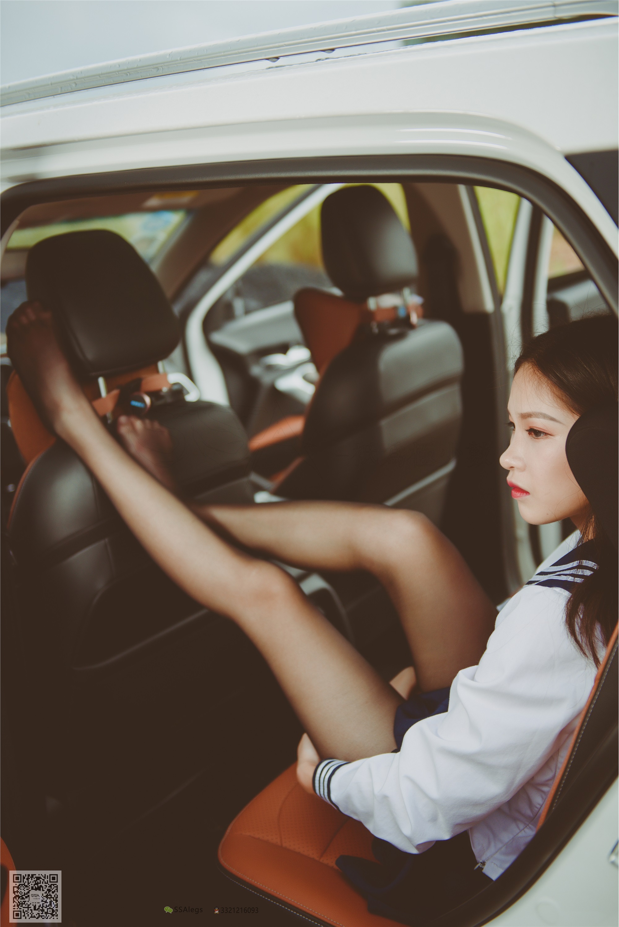 SSA丝社 NO.017 佳佳 小丝妹佳佳练车记